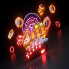 Tampilan voucher promo 2002 bernuansa neon